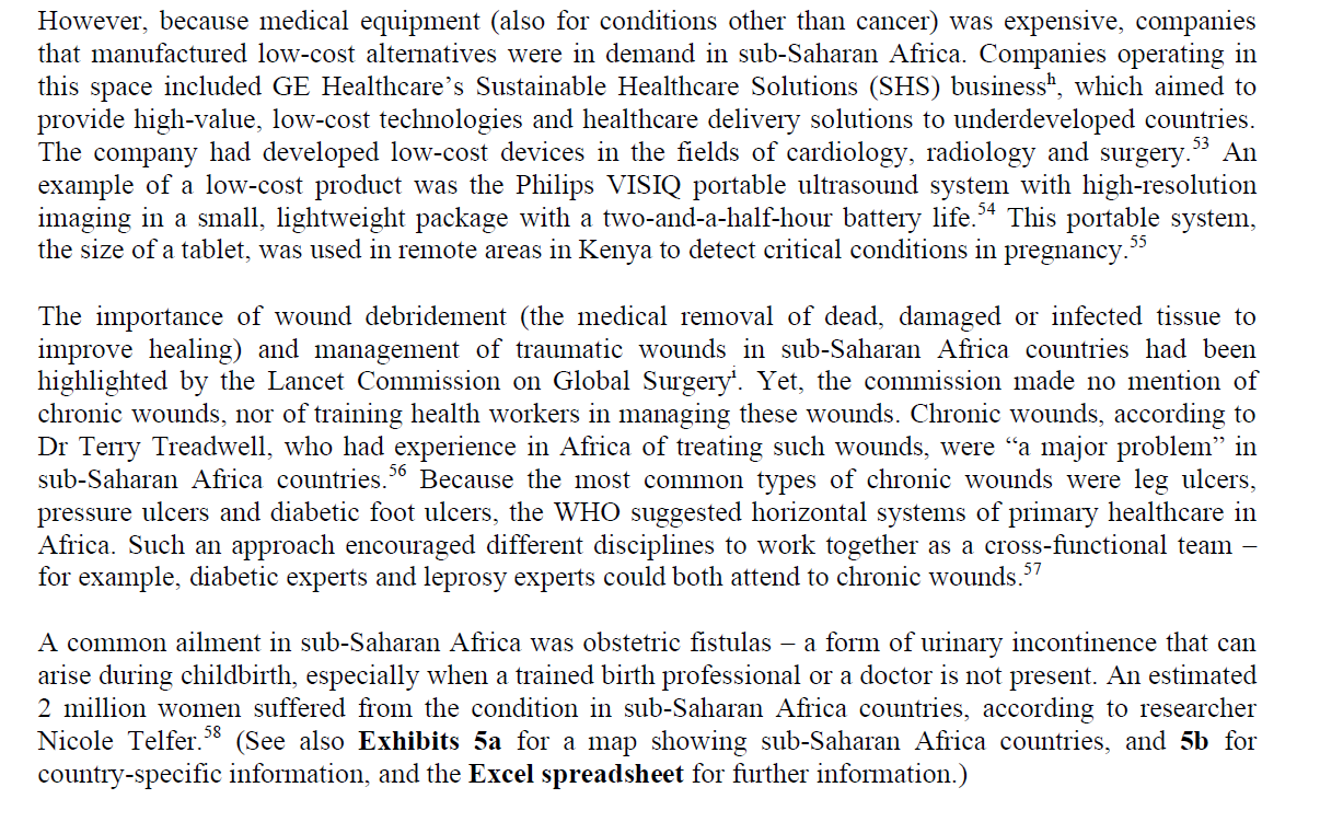 Case study: please base your answers on the below