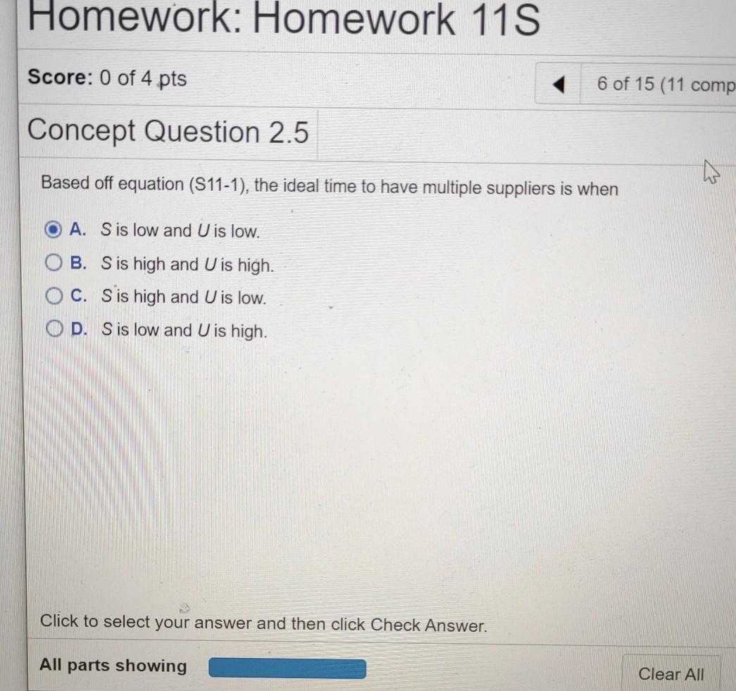 Homework: Homework 115 Score: 0 of 4 pts 6 of 15