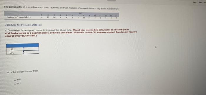 The postmaster of a small western town receives a