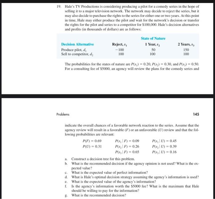 please solve every part and name them for