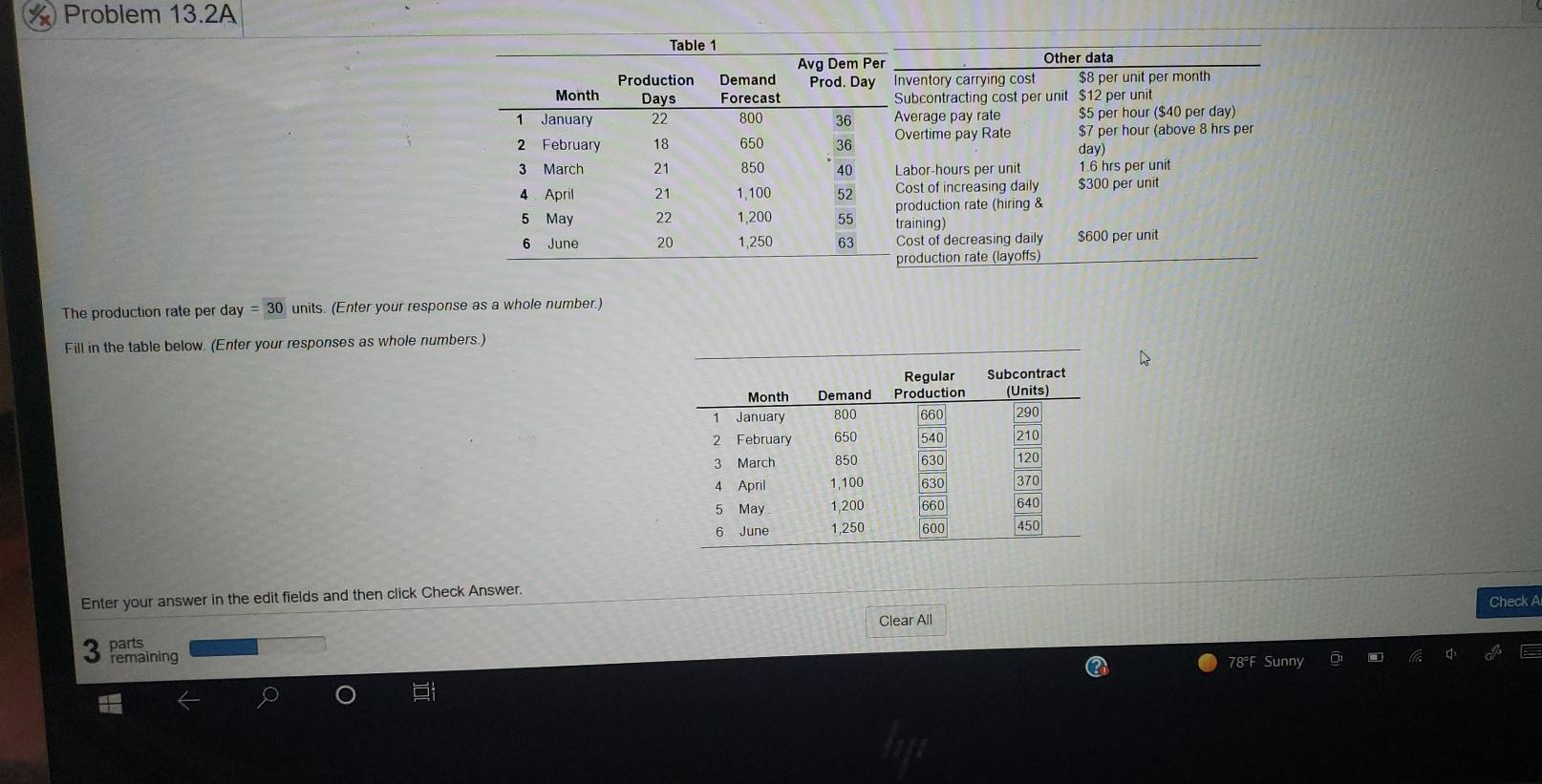 Need help with the 2nd table. thanks! will rate
