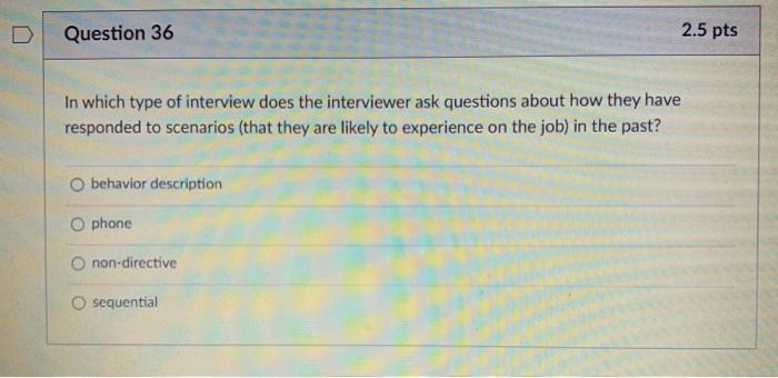 need help I give thumbs up Question 34 2.5 pts