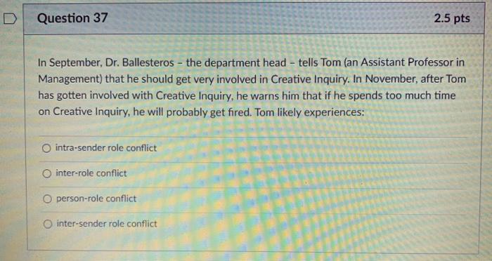 need help I give thumbs up Question 34 2.5 pts