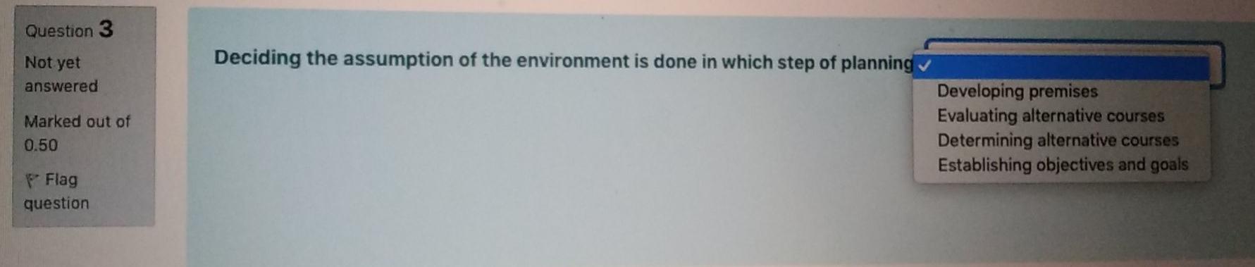 choose the correct answer Question 3 Not yet