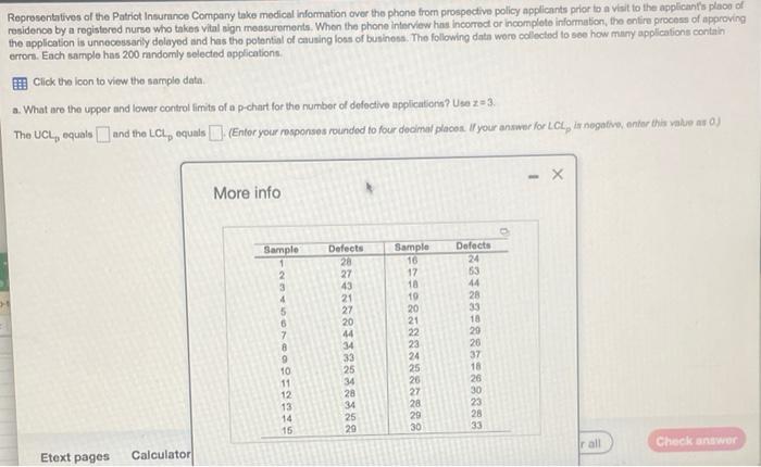 Please show work and answer if the process is in