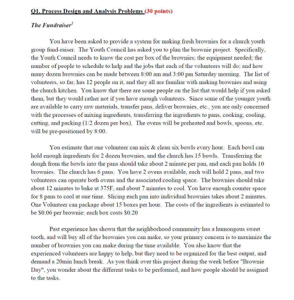 01. Process Design and Analysis Problems (30