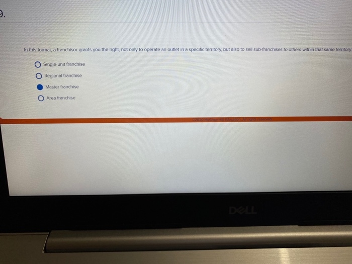 2. In this format, a franchisor grants you the