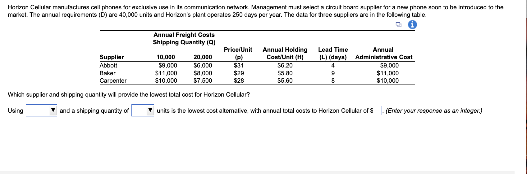 Horizon Cellular manufactures cell phones for