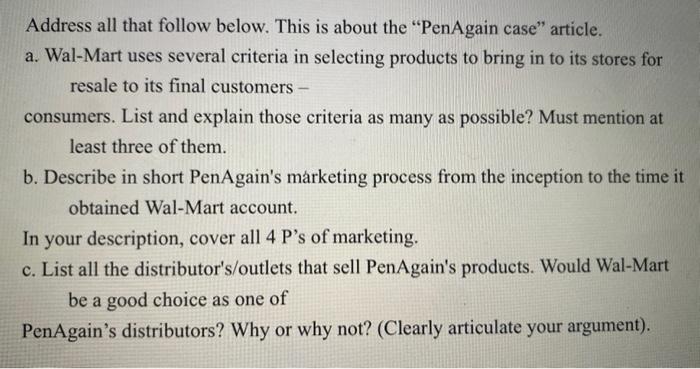 Address all that follow below. This is about the