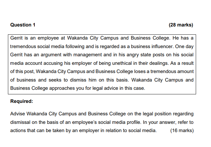 Gerrit is an employee at Wakanda City Campus and