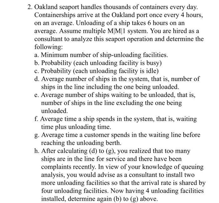 2. Oakland seaport handles thousands of