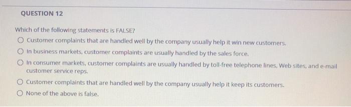 QUESTION 10 pricing of a company wants to achieve