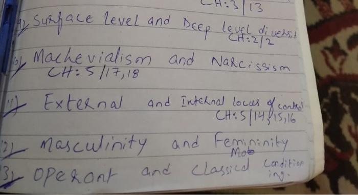 write 4 points for each difference 3113 A suspace