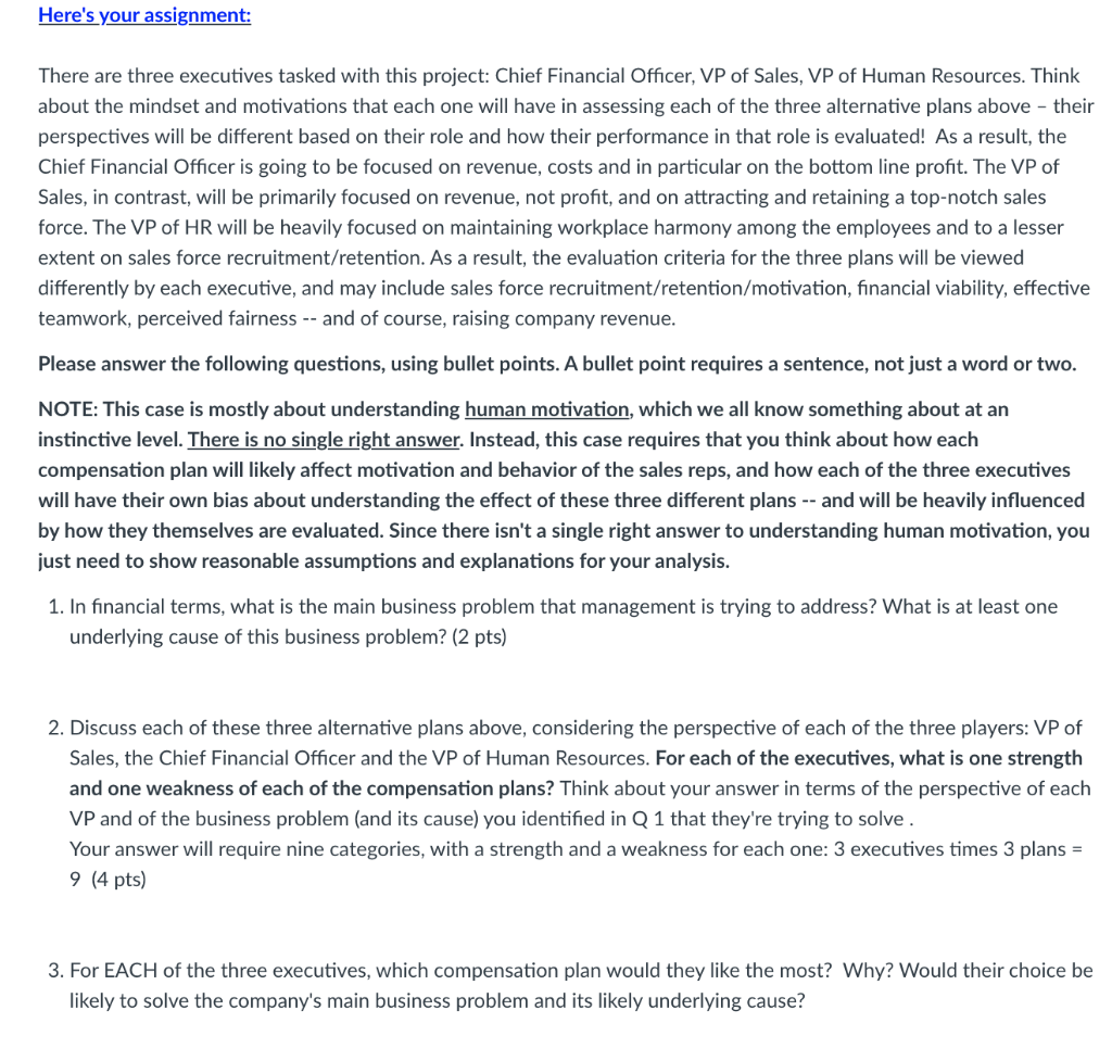 Case Study: Designing a Salesforce Compensation