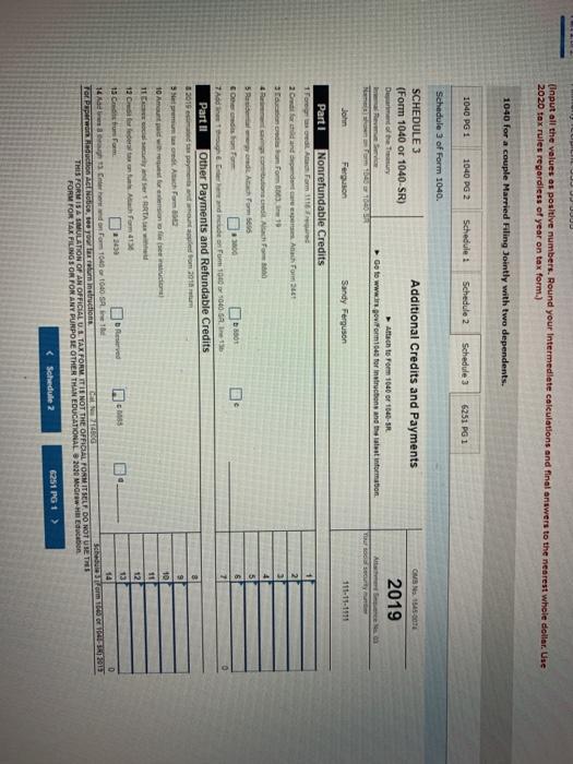 John and Sandy Ferguson got married eight years