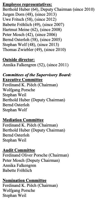 Background Volkswagen AG (also known as the