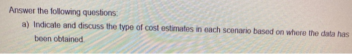 Question 1 During the conceptual phase when