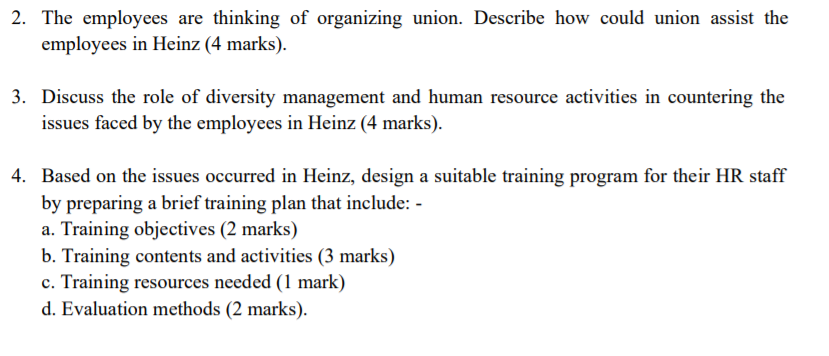 Read the short case study below and answer the