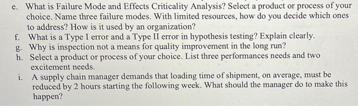 e. What is Failure Mode and Effects Criticality