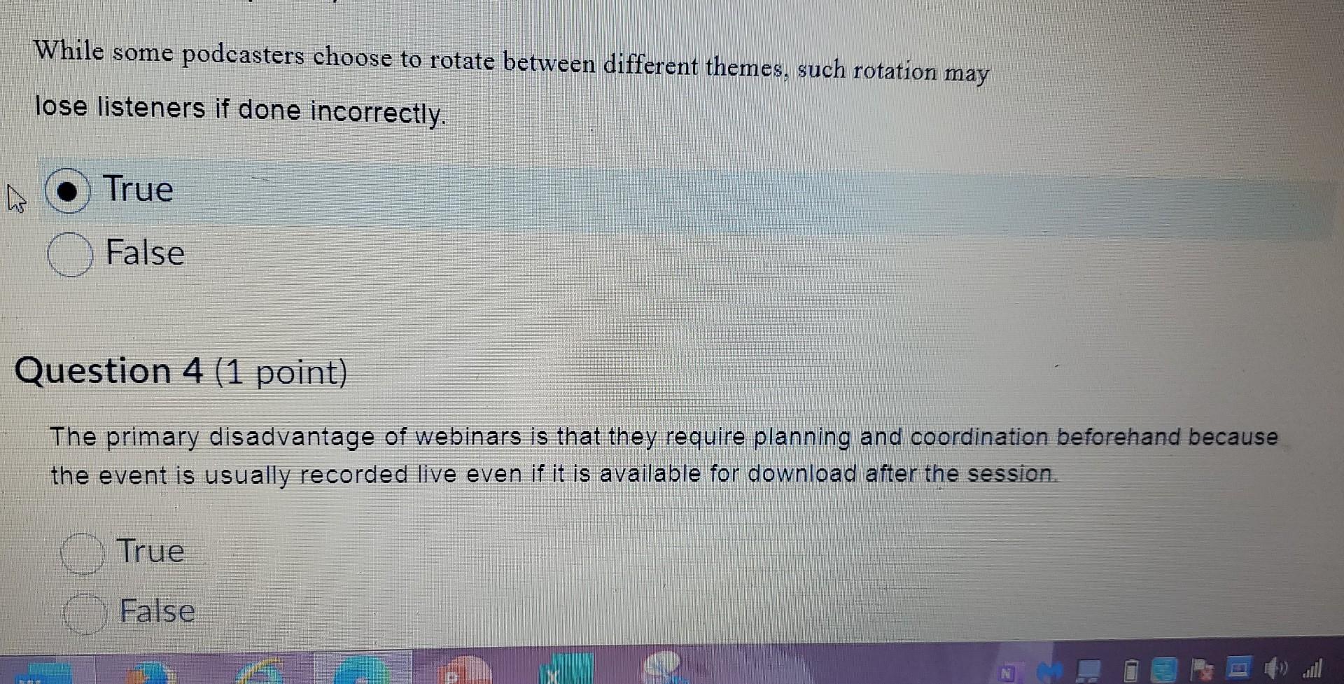 While some podcasters choose to rotate between