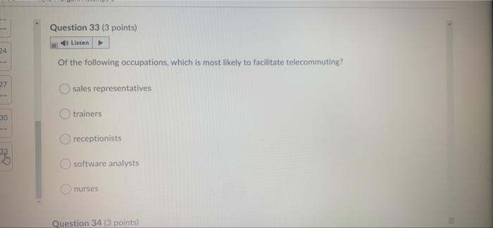 need this quick will like. 30 Kyle Morgan: