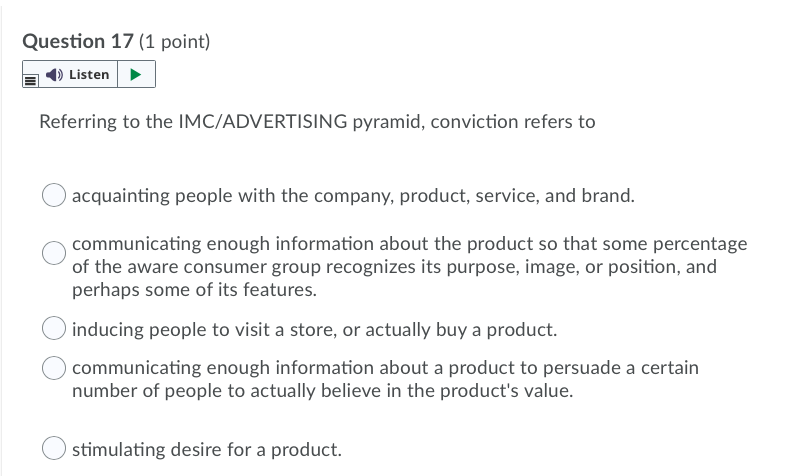 MARKETING/ADVERTISING HELP ASAP PLEASE!! Question