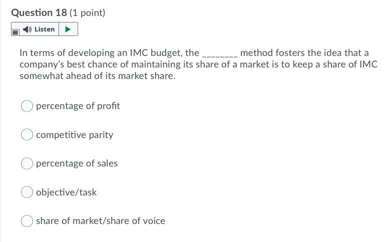 MARKETING/ADVERTISING HELP ASAP PLEASE!! Question