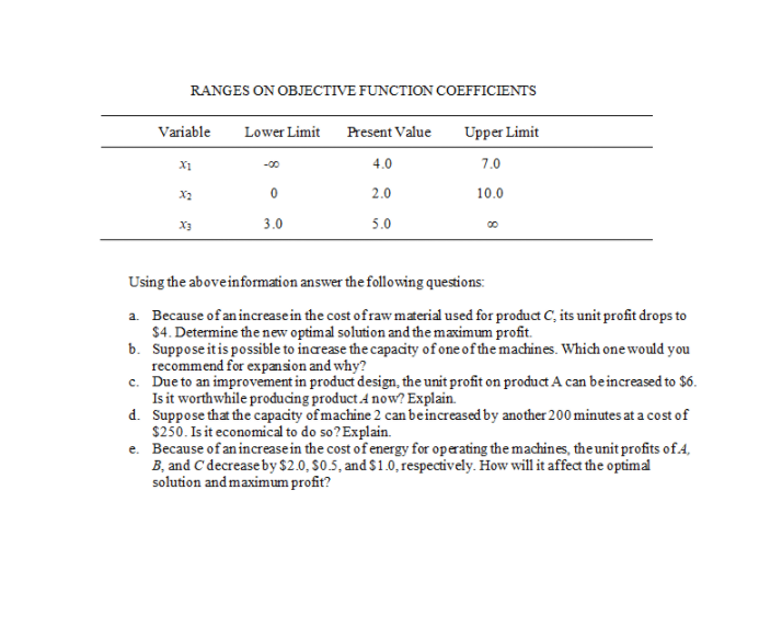 1. (30 pts.) A company that manufactures three