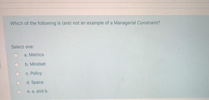 Which of the following is (are) not an example of