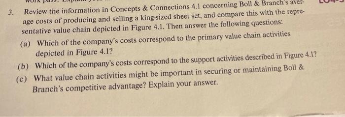 Chapter 4: Answer Assurance of Learning Exercises