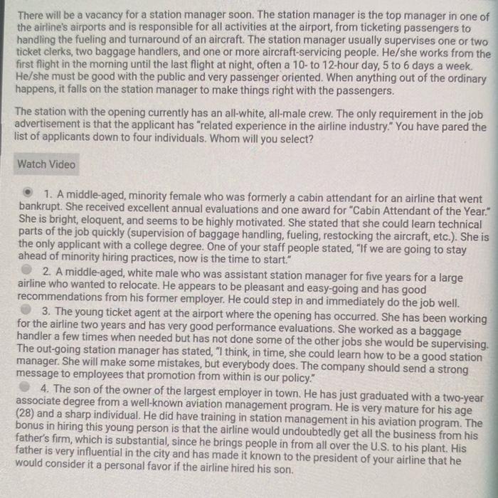 important instruction"explain why first option