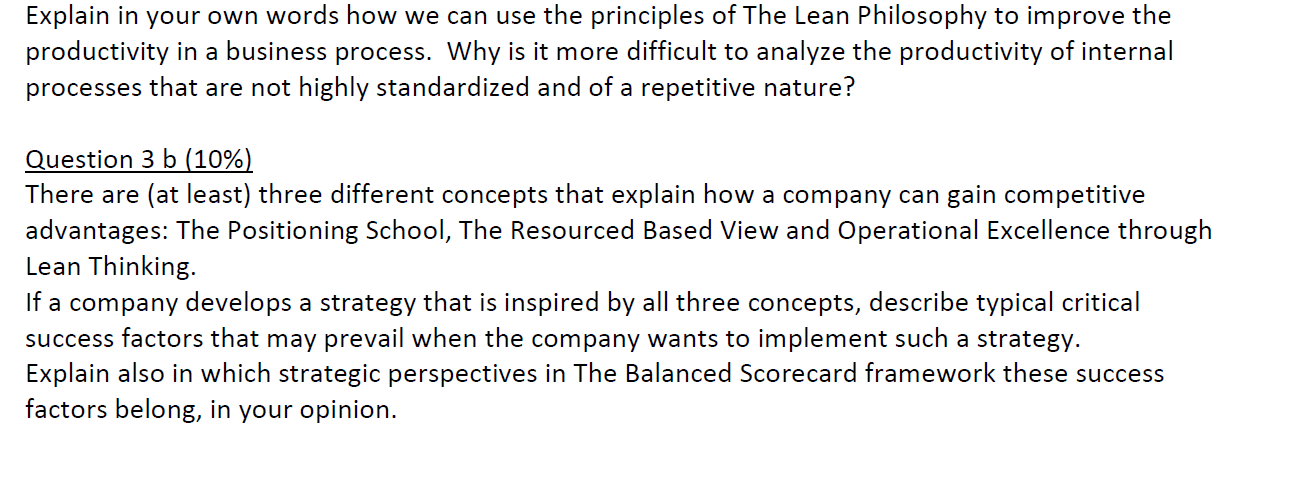 Explain in your own words how we can use the