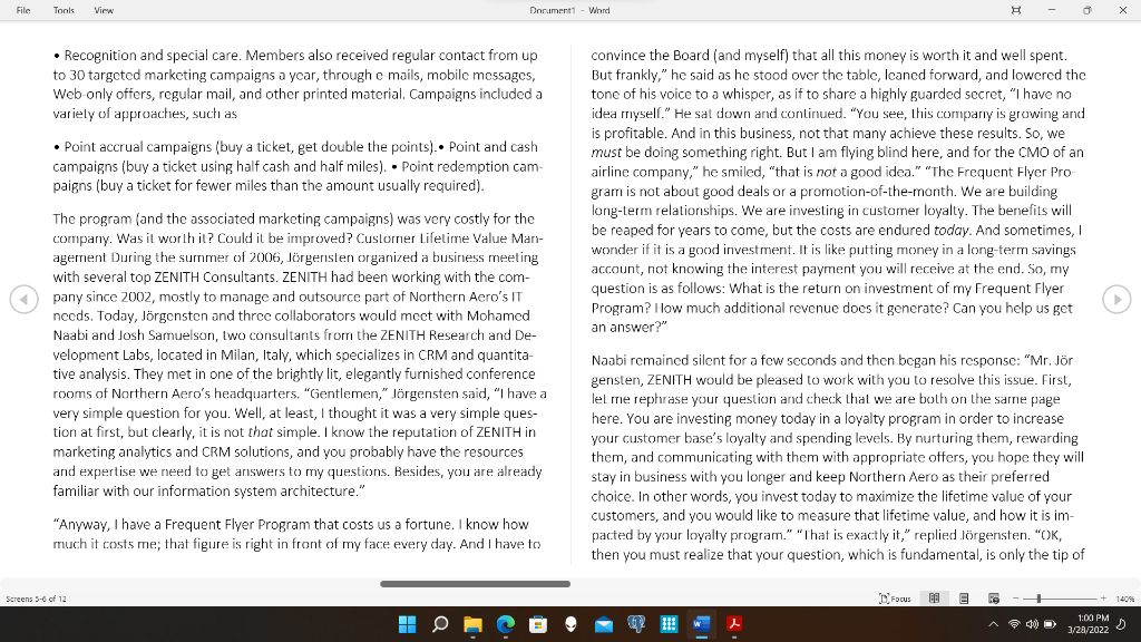 made by the consulting group was to shift loyalty