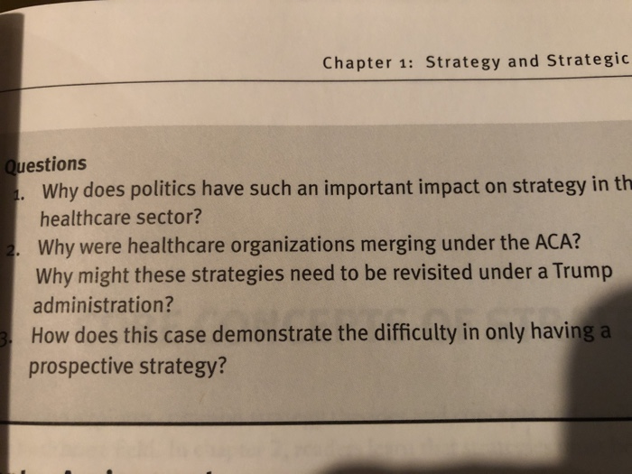 why might the strategies need to be revised under