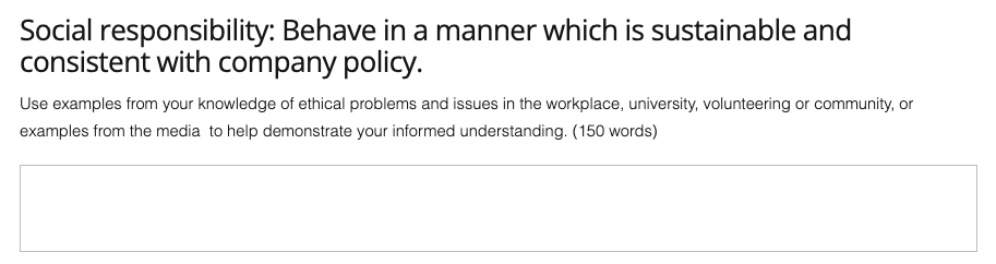 Please elaborate properly Part C: Responsibility