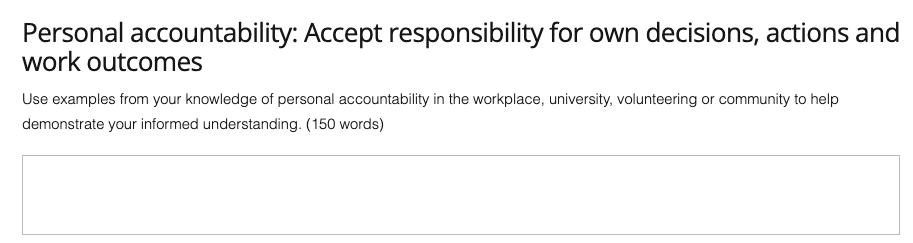 Please elaborate properly Part C: Responsibility