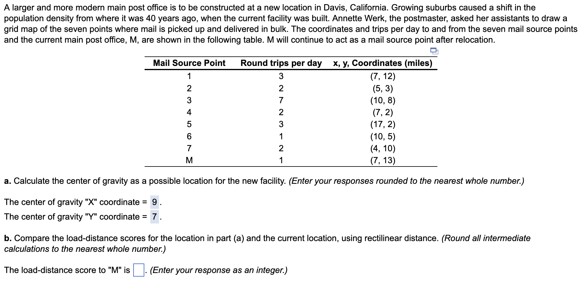 Please answer part B A larger and more modern