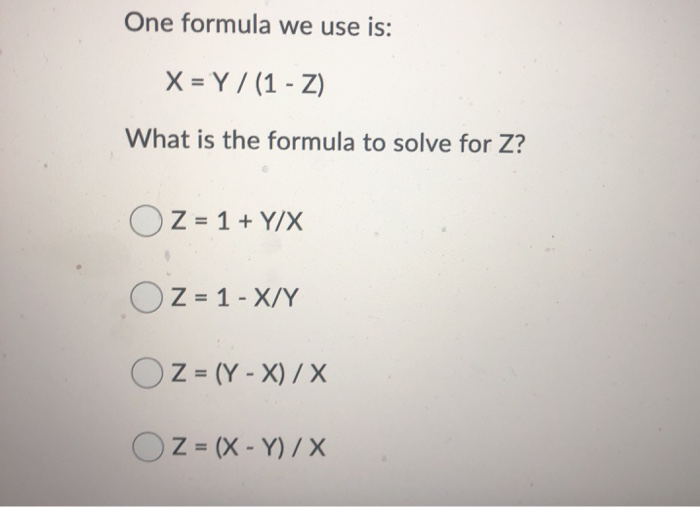 The function MOD(X/Y) is defined as the integer