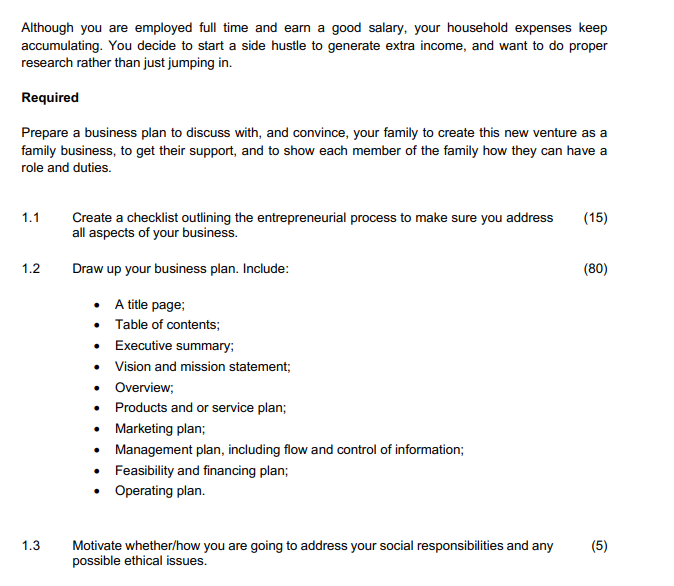 Although you are employed full time and earn a