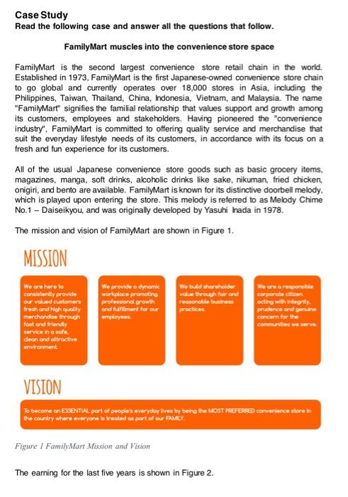 Case Study Read the following case and answer all