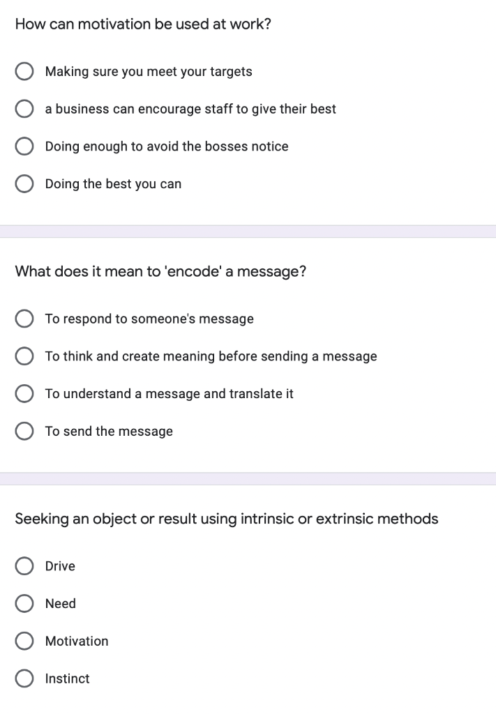 How can motivation be used at work? Making sure