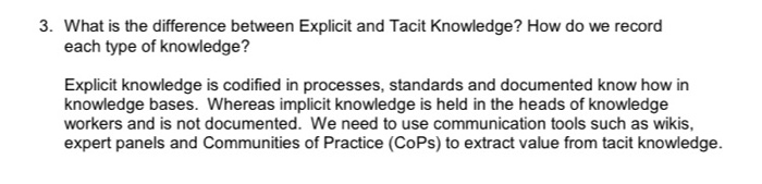 this is knowledge managment long queation. 3.