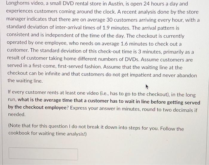 Longhorns video, a small DVD rental store in