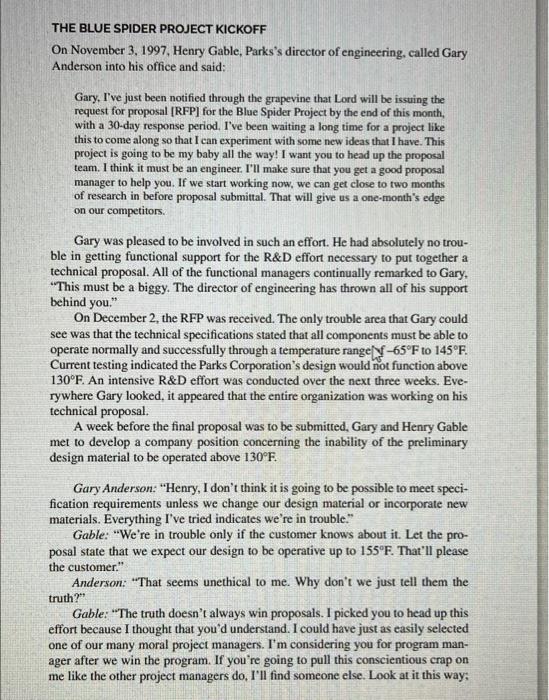 The Blue Spider Project "This is impossible! Just