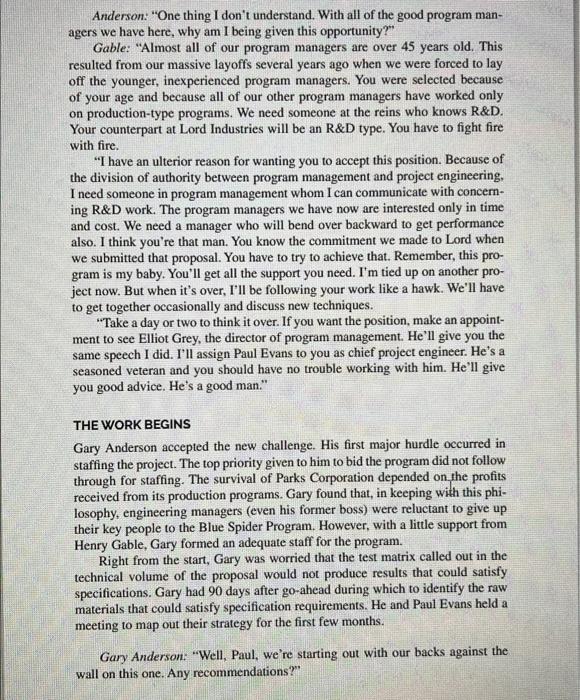 The Blue Spider Project "This is impossible! Just