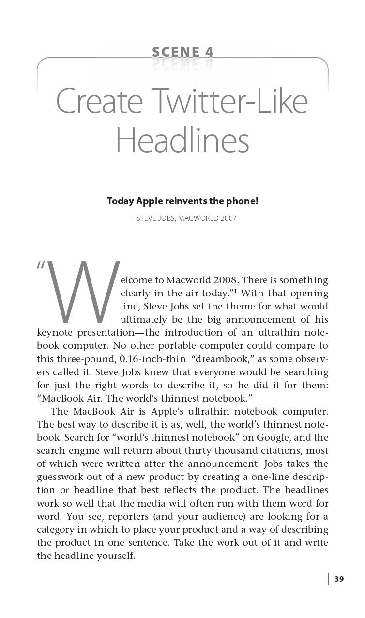 Assignment Question 1. Create your headline, a