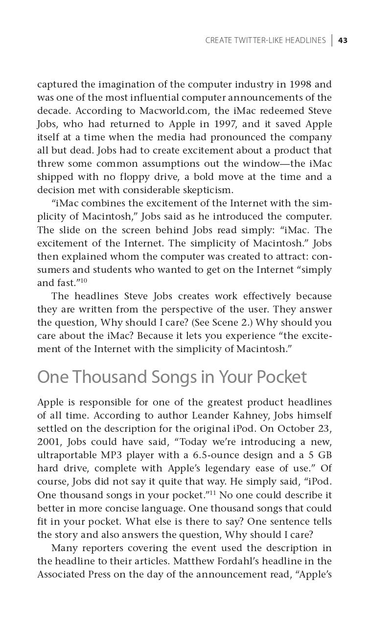 Assignment Question 1. Create your headline, a