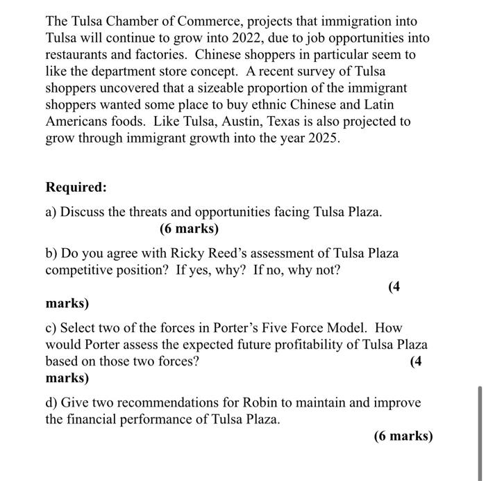 This section is compulsory and is worth (20