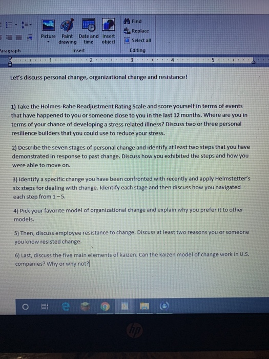 M Find Replace Select all Picture Paint Date and