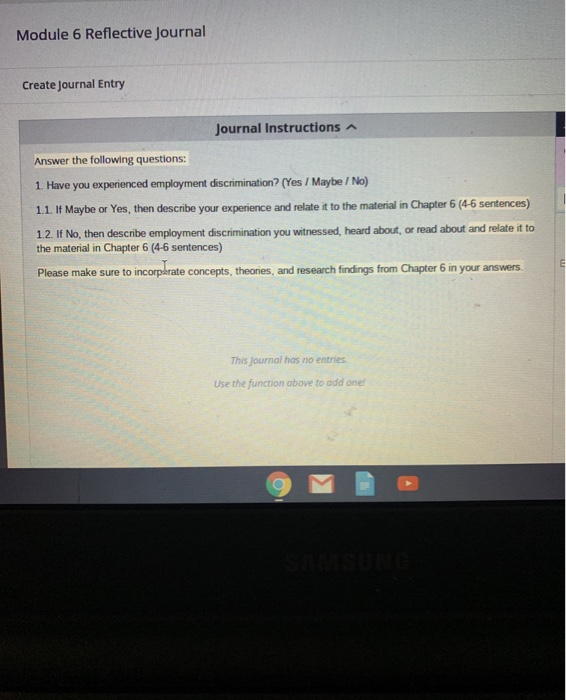 please answer each in your prosective and make